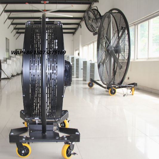 Exhaust Fan Industrial - 1.5m/5ft Electric Oscillating Standinline Exhaust Fan