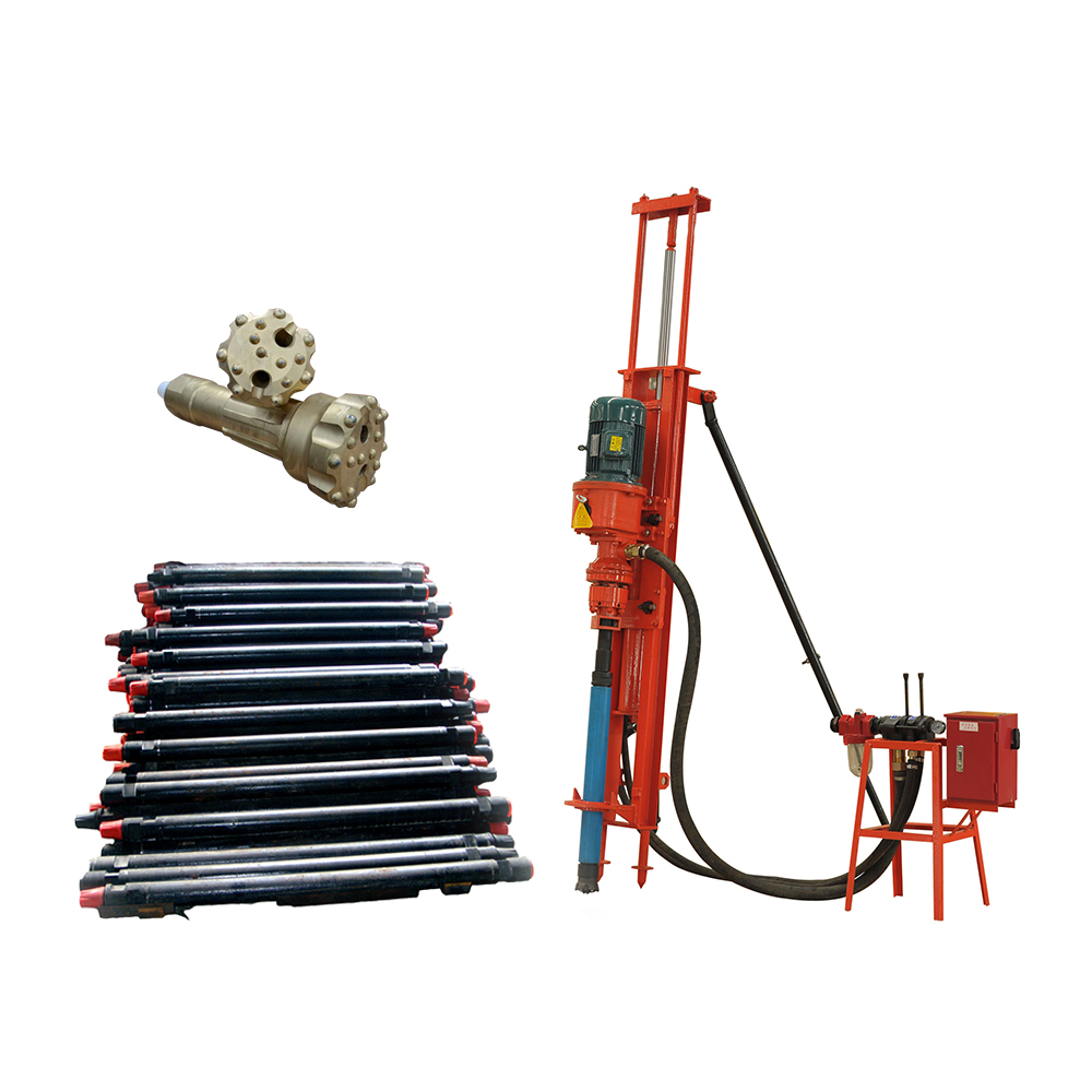 DTH Drill Rig Portable Down Th - Heavy Equipment Mining ulasan dan harga