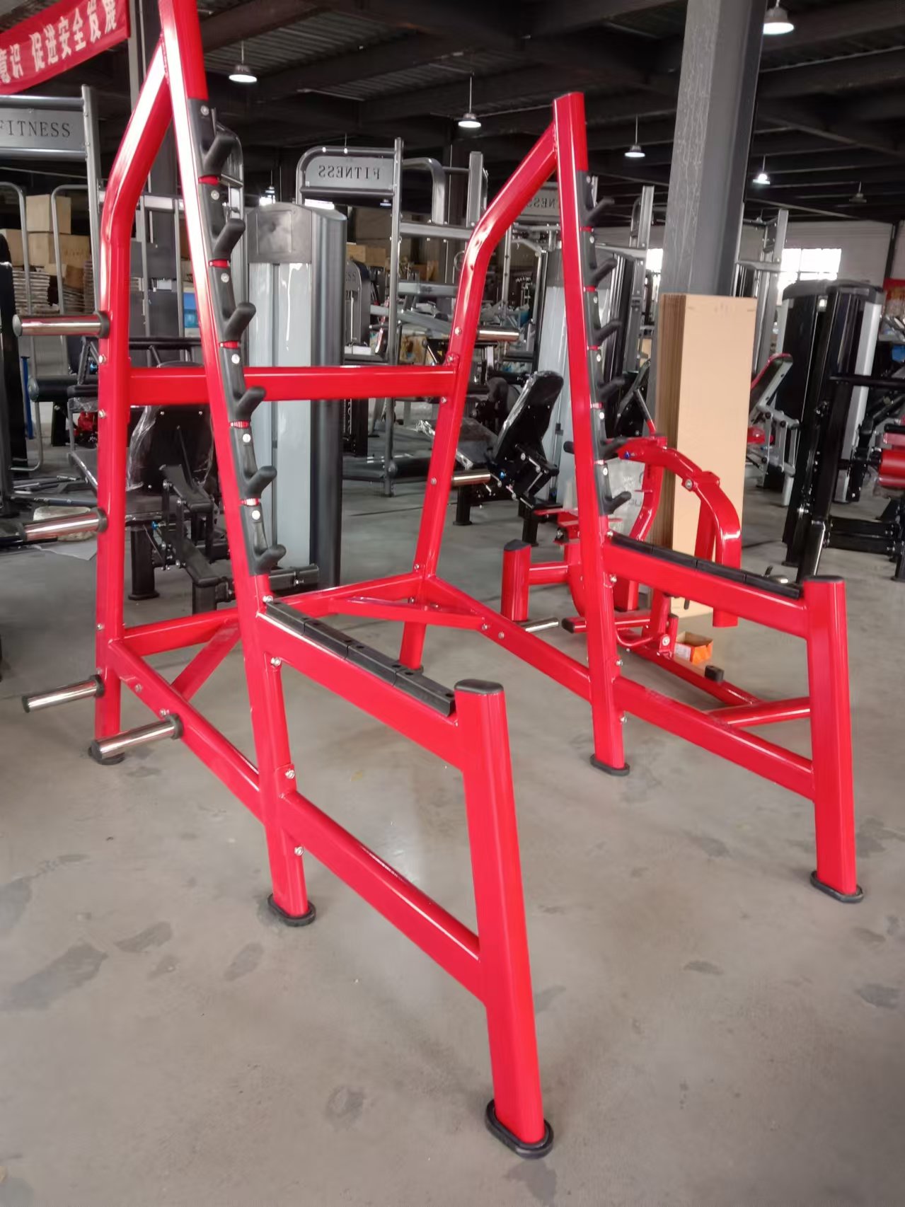Squat Rack Power Cage, Plate L - Heavy Equipment Training ulasan dan harga