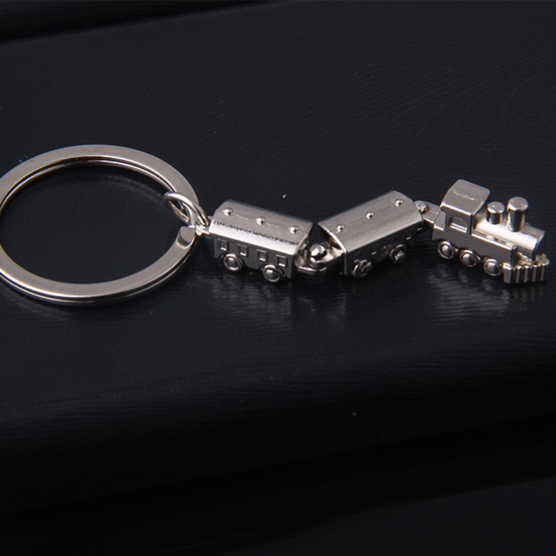 Fashion Mini Train Model Alloy - Heavy Equipment Keychain ulasan dan harga
