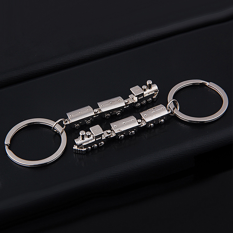 Fashion Mini Train Model Alloy - Heavy Equipment Keychain ulasan dan harga
