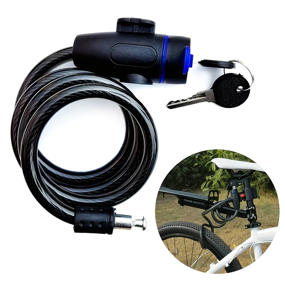 Bicycle Lock Cable, Bicycle Ke - Heavy Equipment Keychain ulasan dan harga