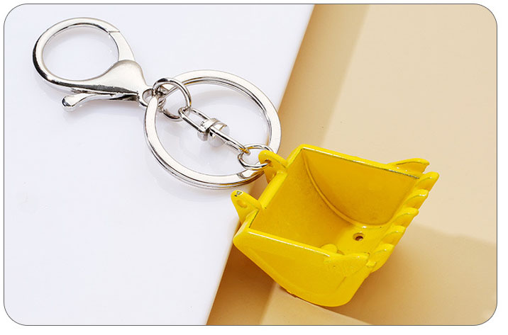 New Creative Metal Excavator K - Heavy Equipment Keychain ulasan dan harga