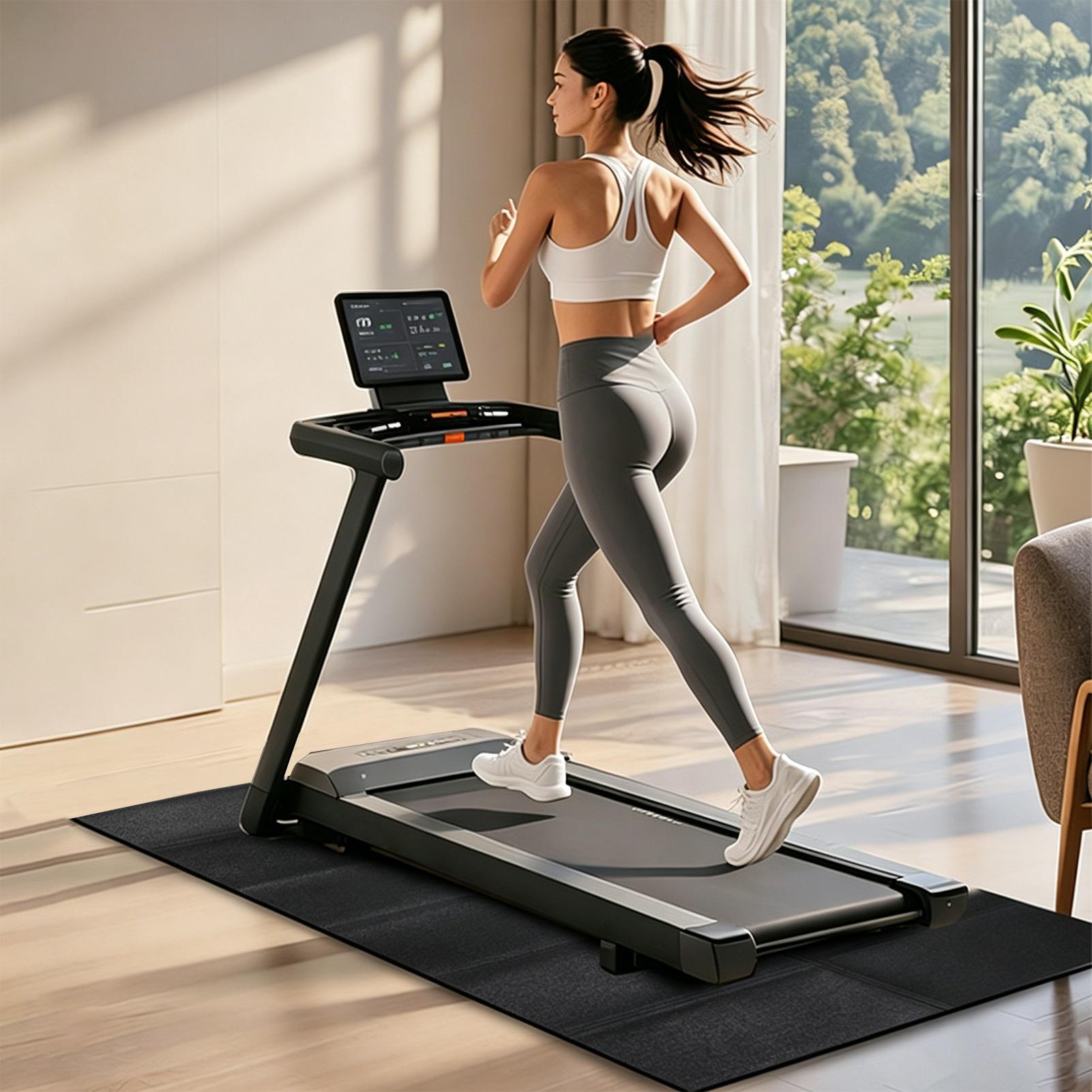 Treadmill Mat Vibration Absorb - Heavy Equipment Training ulasan dan harga