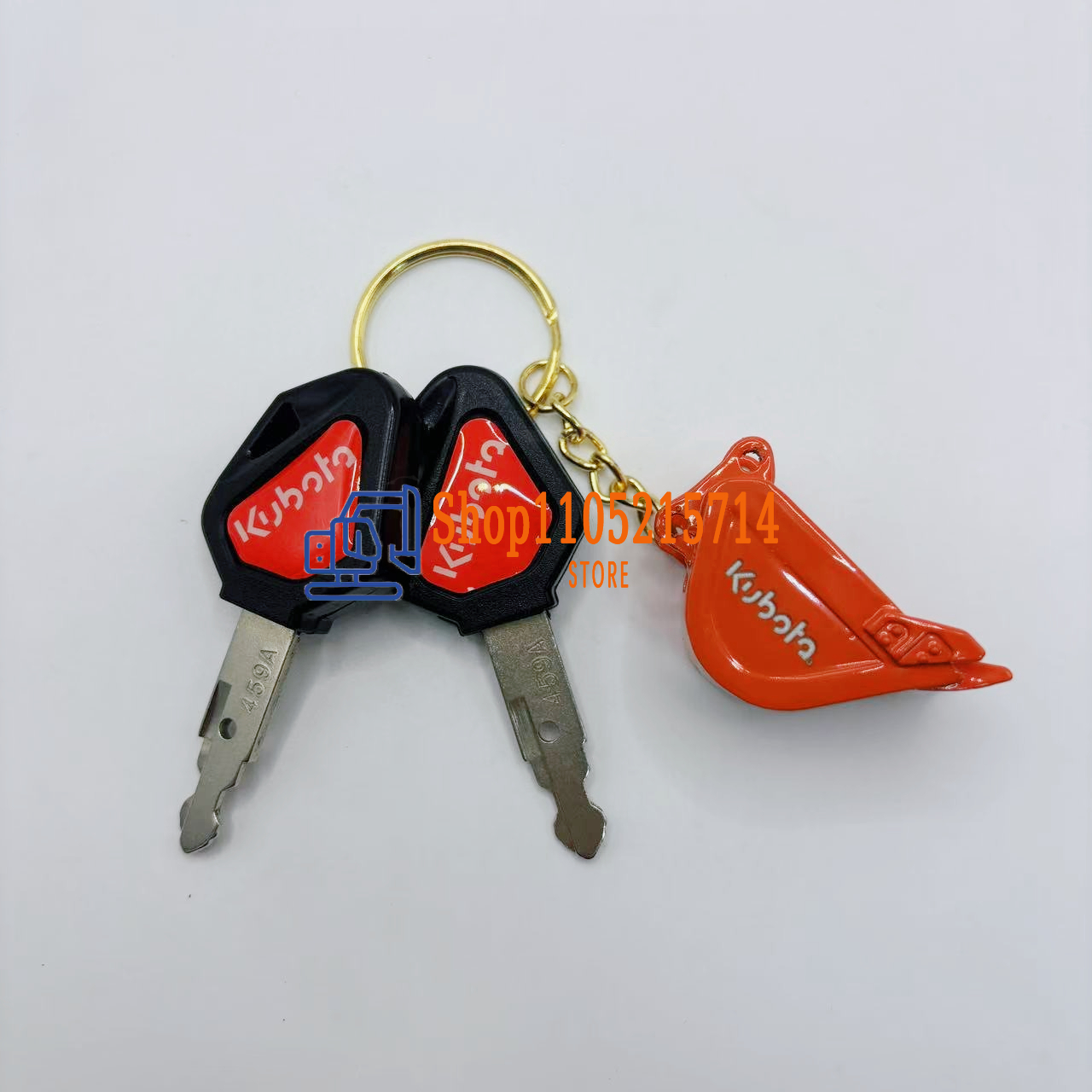 2Pcs Heavy Equipment 459A Igni - Heavy Equipment Keychain ulasan dan harga