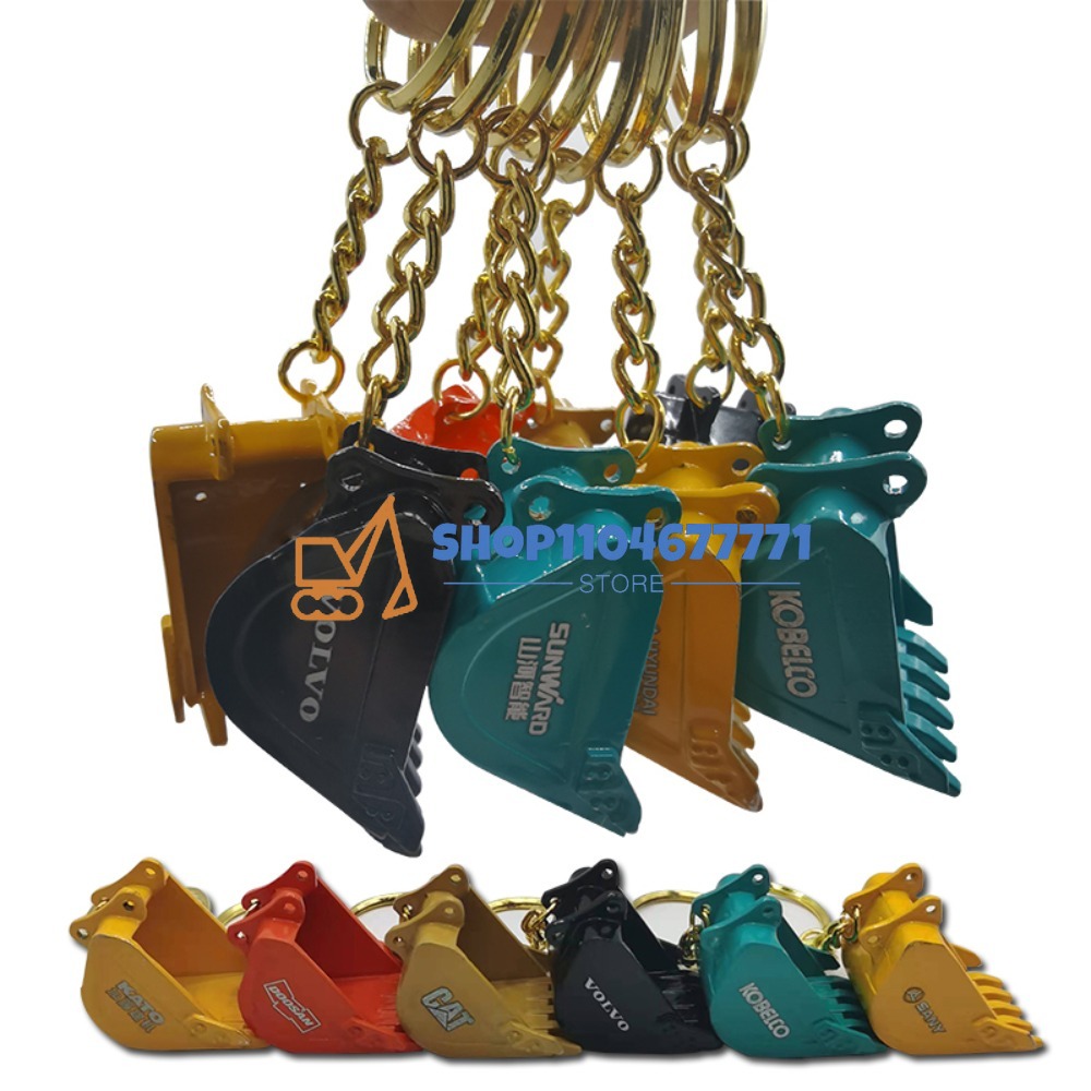 With Bucket Key Chain for Kobe - Heavy Equipment Keychain ulasan dan harga