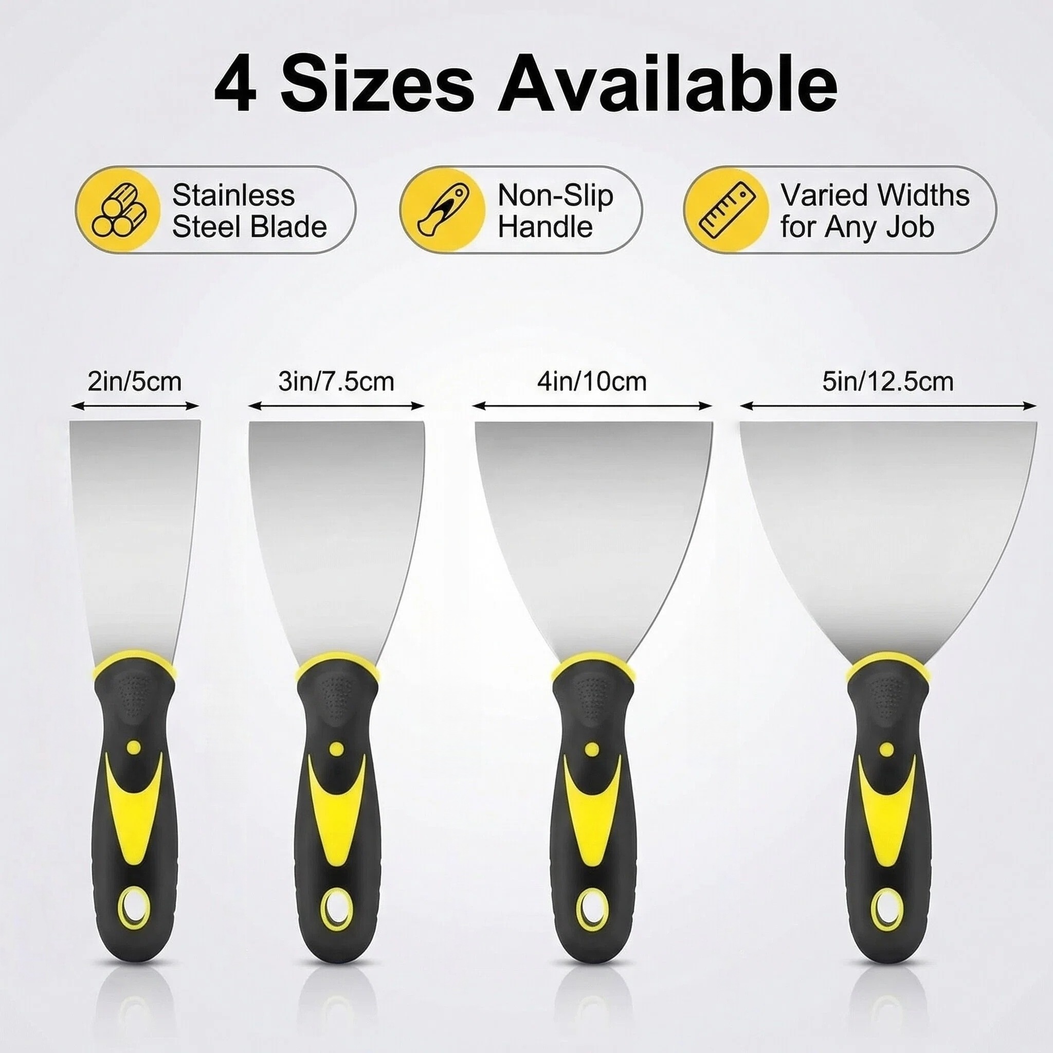 Stainless Steel Putty Knife |  - Heavy Equipment Scraper ulasan dan harga