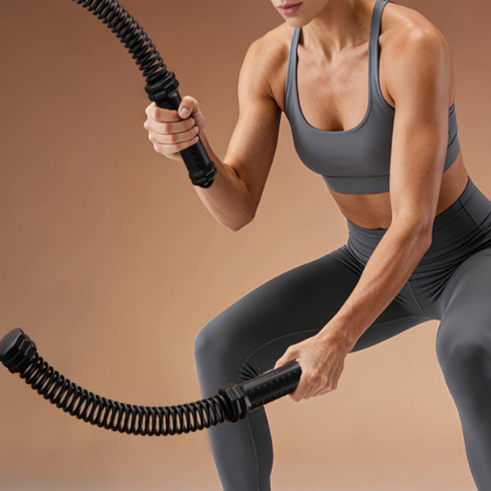 Spring Exercise Rope Elastic E - Heavy Equipment Training ulasan dan harga