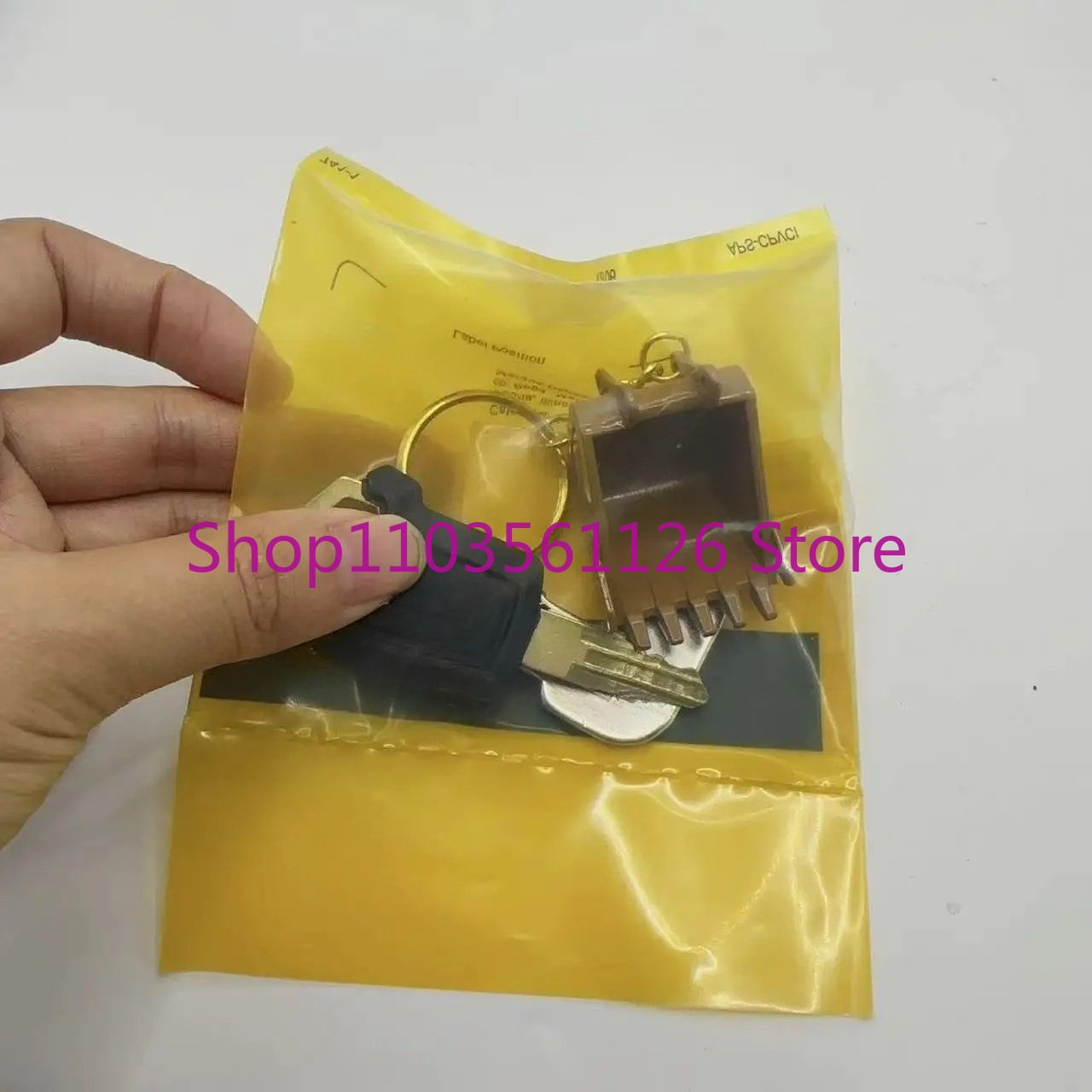 5P8500 8H5306 with Bucket Key  - Heavy Equipment Keychain ulasan dan harga
