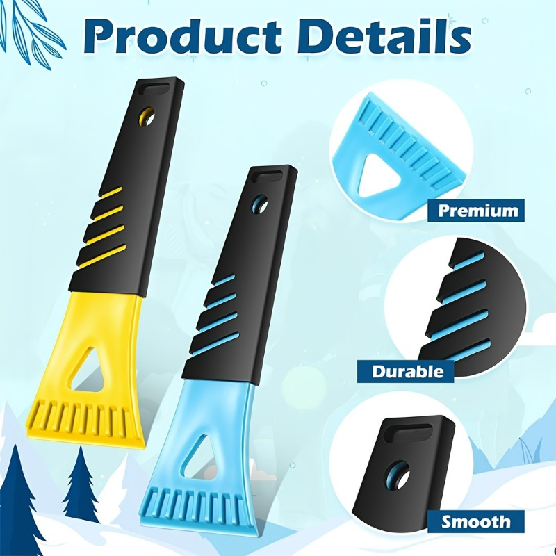 1pc Heavy-Duty PVC Ice Scraper - Heavy Equipment Scraper ulasan dan harga