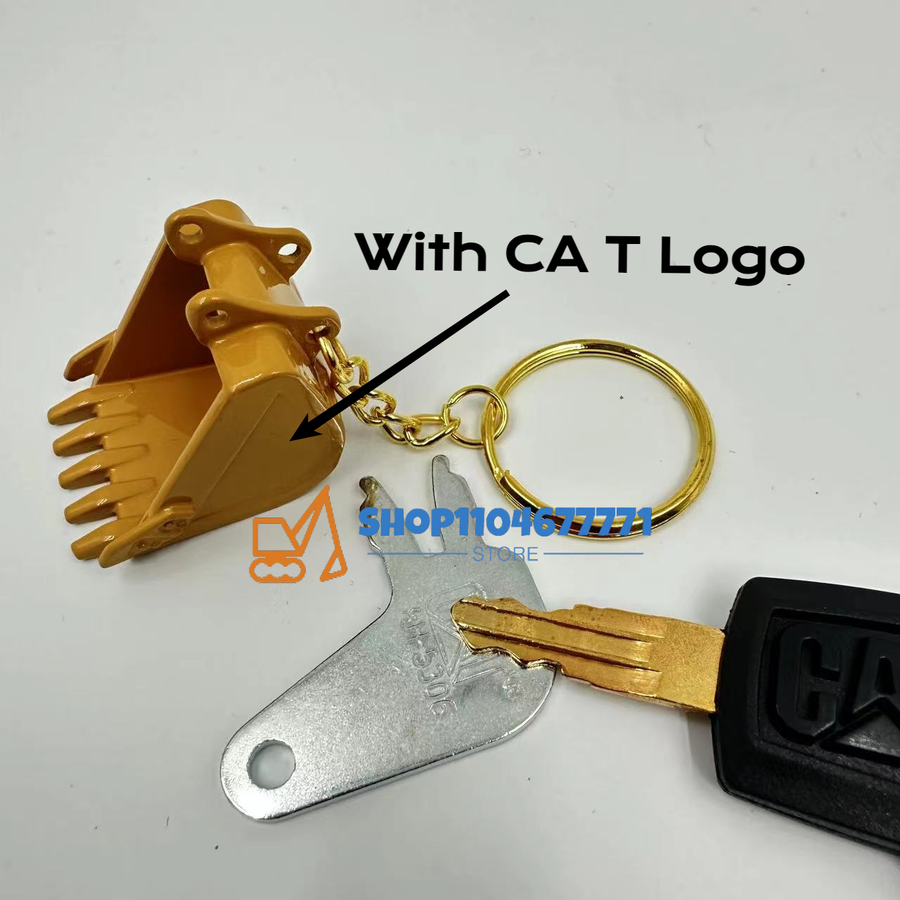5P8500 8H5306 Excavator Heavy  - Heavy Equipment Keychain ulasan dan harga