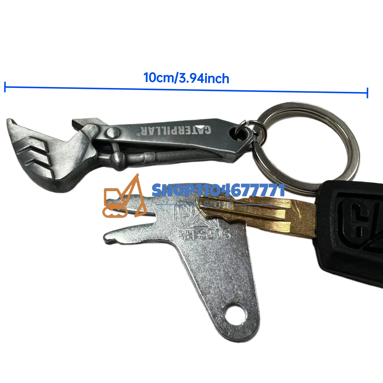 5P8500 8H5306 Excavator Heavy  - Heavy Equipment Keychain ulasan dan harga
