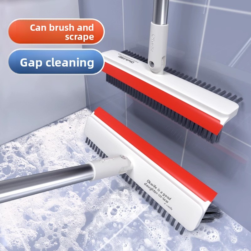 3-in-1 Floor Scrub Brush with  - Heavy Equipment Scraper ulasan dan harga