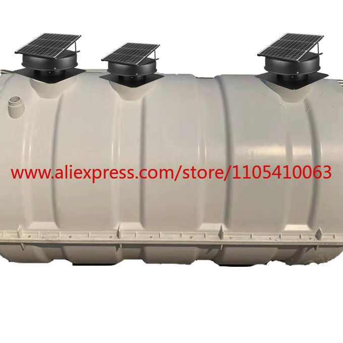 1Pcs 12-inch solar axial flow  - Exhaust Fan Industrial ulasan dan harga