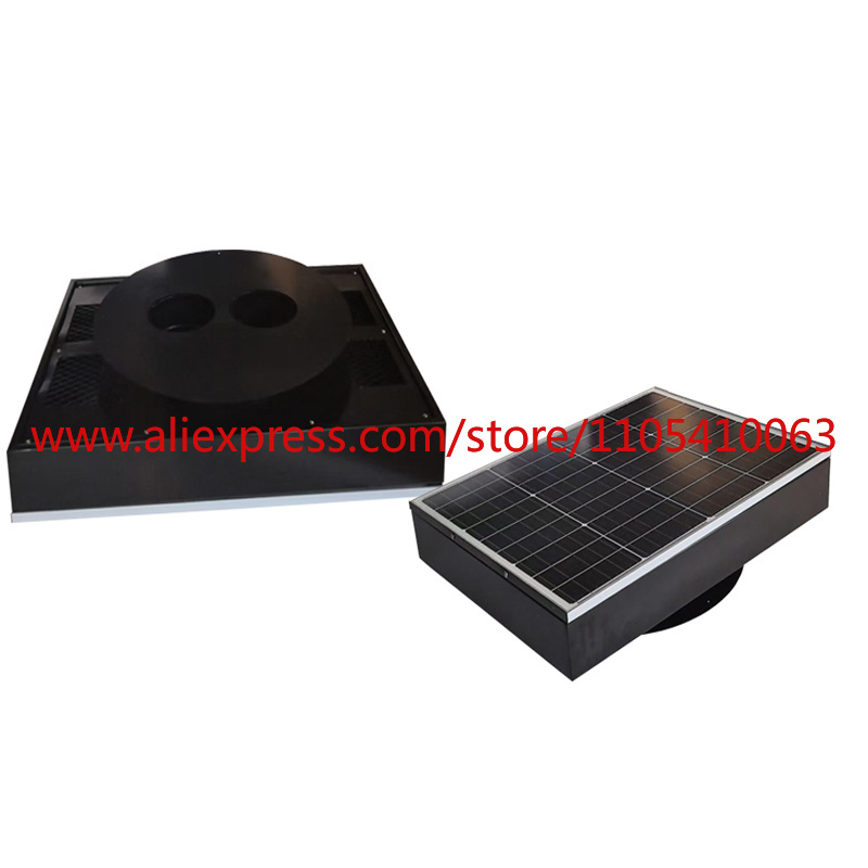 1Pcs 12-inch solar axial flow  - Exhaust Fan Industrial ulasan dan harga