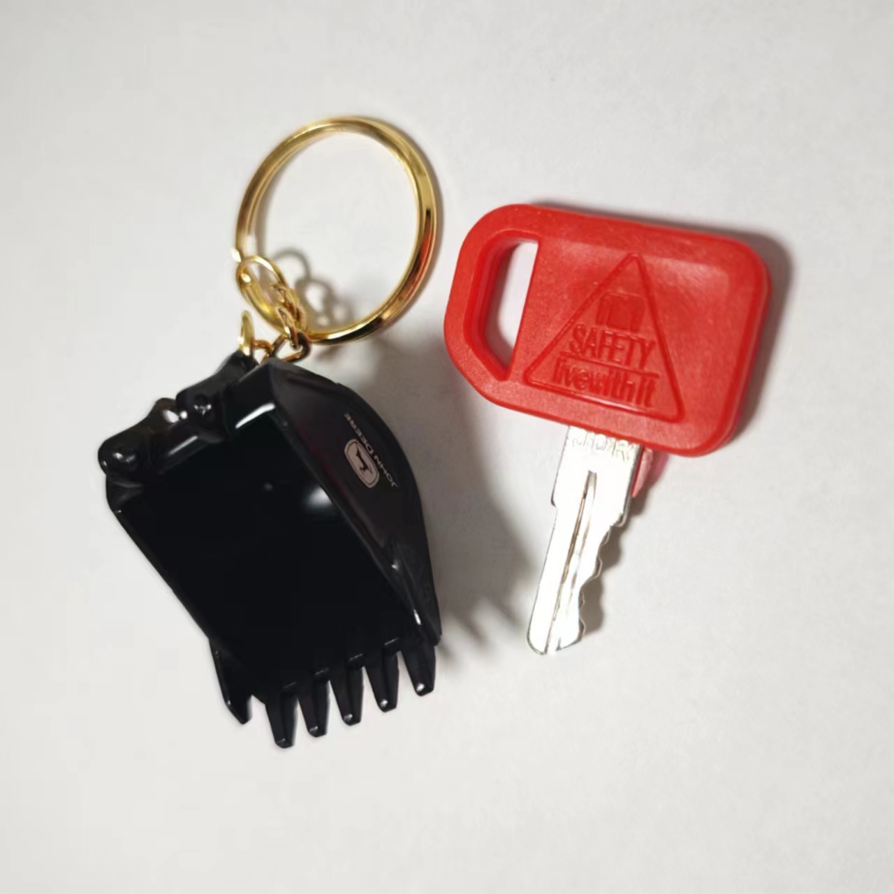 14PCS JDR For John Deere Excav - Heavy Equipment Keychain ulasan dan harga