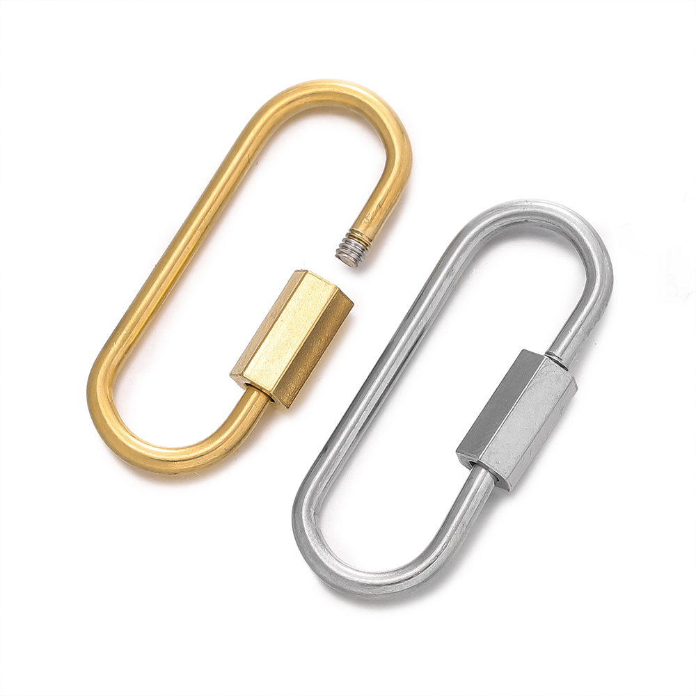 5pcs Stainless Steel Quick Lin - Heavy Equipment Keychain ulasan dan harga