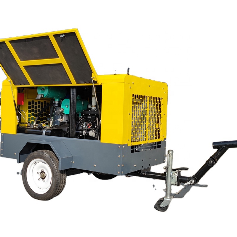 Portable Screw Air Compressor  - Heavy Equipment Mining ulasan dan harga