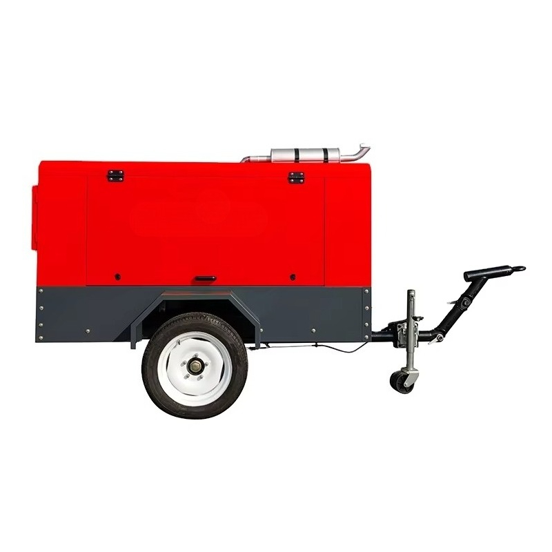 Portable Screw Air Compressor  - Heavy Equipment Mining ulasan dan harga