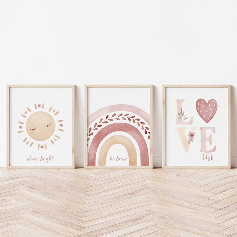 Bohemian Style Rainbow Series  - Heavy Equipment Background ulasan dan harga