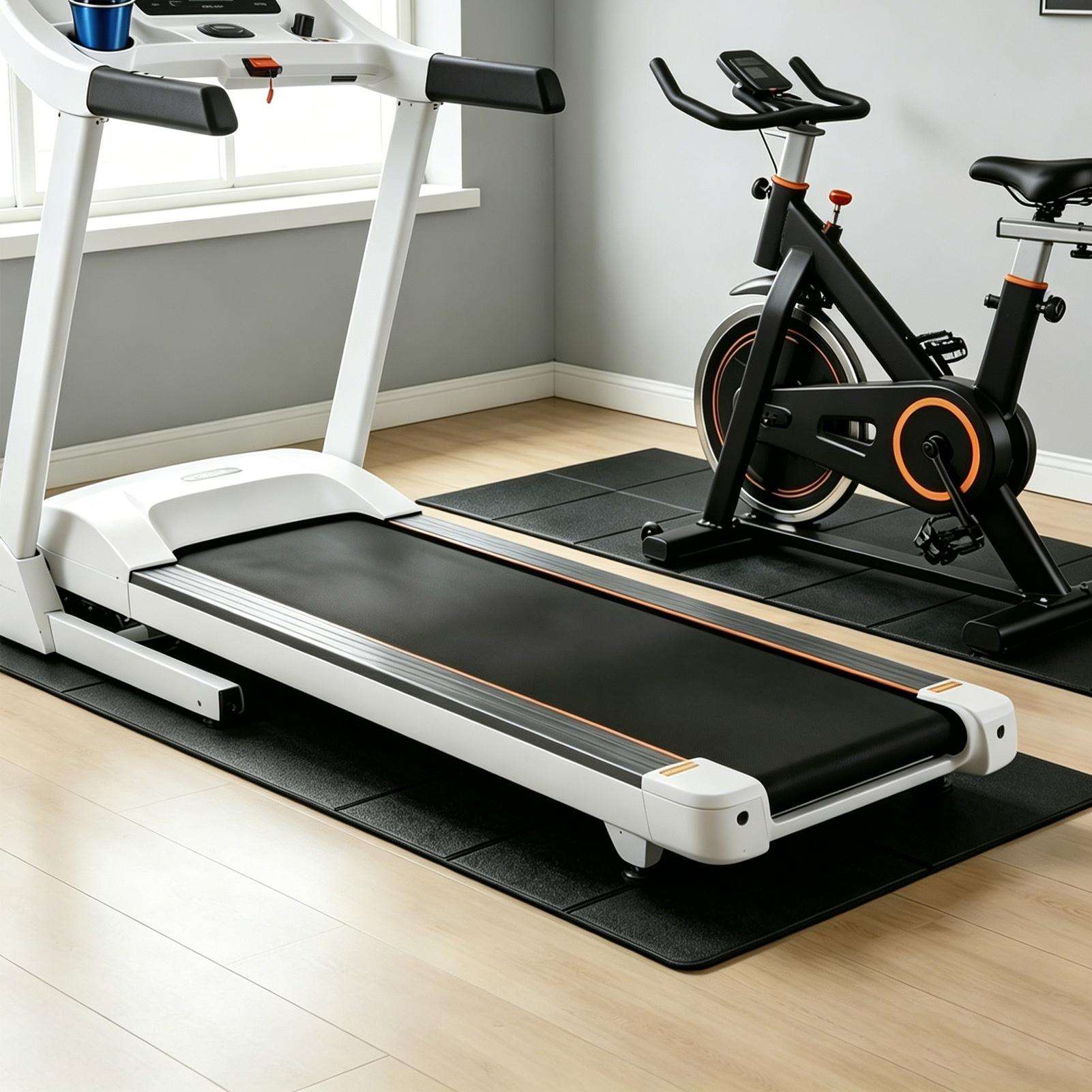 Under Treadmill Mat Heavy Duty - Heavy Equipment Training ulasan dan harga