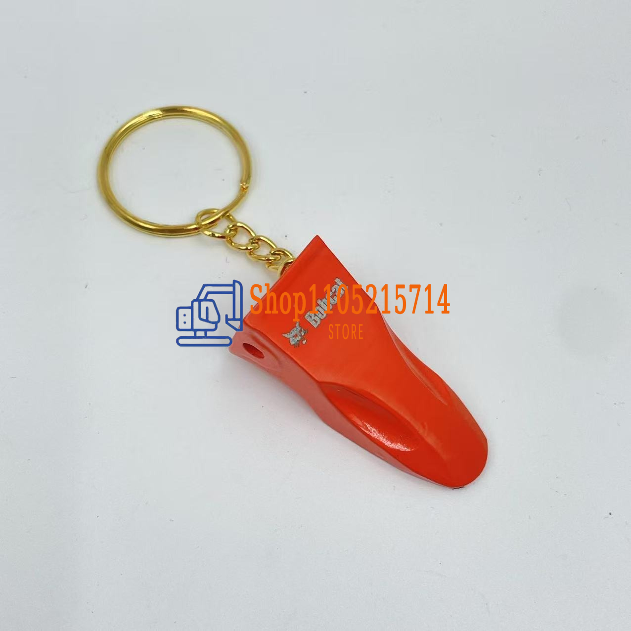 2pcs D250 Ignition Keys 669324 - Heavy Equipment Keychain ulasan dan harga